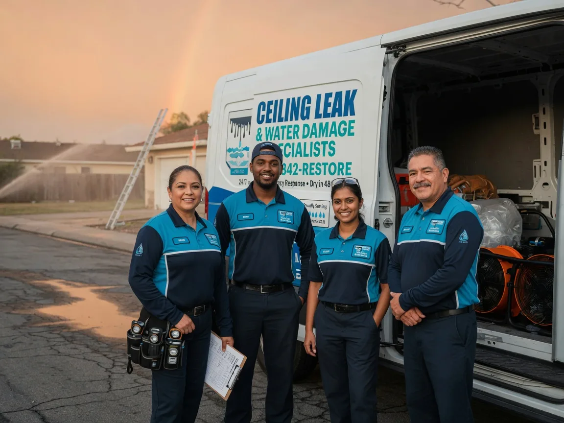 Ceiling Leak Cleanup company in The Colony, TX